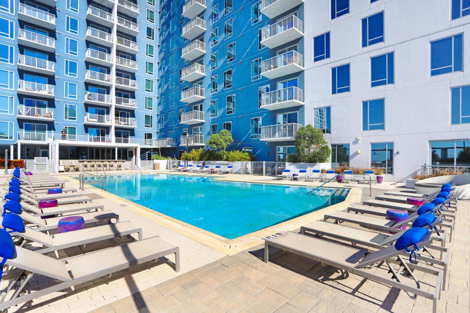Downtown Tampa Gem 1-Bd W/Pool, Gym, & Sky Lounge Apartment Exterior foto